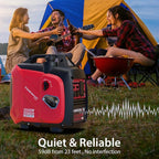PowerSmart 2500-Watt Portable Inverter Generator with Quiet Technology and CO Protect