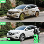 5000PSI Eectric Pressure Washer 2025 2.8GPM High Power Washer with 4 Pressure Nozzle and Soap Bottle for Home, Car Washing, Fence Cleaning, Patio (Light Green)