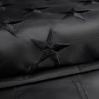 All Black American Flag 4x6 Outdoor Heavy Duty Nylon Flags with Embroidered Stars/Sewn Stripes/Strong Brass Grommets