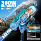 Cordless Pressure Washer Compatible with Makita Battery, Ecarke 800 PSI Portable Handheld Power Washer with 6-in-1 Nozzle Foam Cannon for Car Floor Cleaning Brushless Motor 2 Battery&Charger