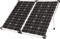Go Power! GP-PSK-130 130W Portable Folding Solar Panel Kit with 10 Amp Solar Controller, Great for RV and Camping, Includes Controller, Battery Clamps, SAE Solar Plug Adapter, Ring Terminal Connectors
