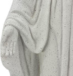 Galt International Virgin Mary Praying Blessed Mother of Grace Garden Statue Terrazo-Style 32" Religious Resin Statue Holy Queen of Heaven