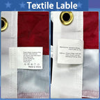 American Flag 4x6 ft: Long Lasting US Flag, Heavy Duty Nylon, Embroidered Stars, Sewn Stripes, Brass Grommets, UV Protection Perfect for Outdoors! USA Flag