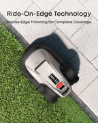 eufy E18 Robot Lawn Mower,Max 0.3 Acres,Wireless Robot Mower with Auto Mapping,Vision Navigation,Multi-Zone Management,Robotic Lawnmower with AI Obstacle Avoidance,APP Control,18°Slope,Cut Height1-3"