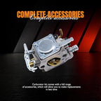Carburetor Set 545081885 530069703 Compatible With Poulan Chainsaw 1900 1950 2050 2055 2150 2175 2350 2375 2450 2550 262 Wild Thing 2375LE Walbro W-20 WT-624 WT 89 891 WT-324 Zama C1U-W8 C1U-W14