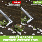 WORKPRO Garden Tool Set, 3 Pcs Gardening Hand Tools with Wood Handle, Weed Puller, Crack Weeder, Hand Trowel, for Planting, Digging, Weeding, Ideal Gardening for Women & Men
