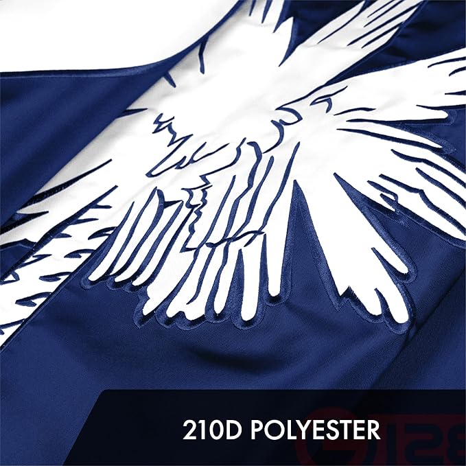 G128 South Carolina State Flag | 4x6 Ft | ToughWeave Series Embroidered 300D Polyester | Embroidered Design, Indoor/Outdoor, Brass Grommets