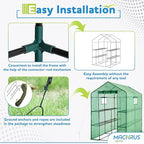 Machrus Ogrow Greenhouse Kit, Multiple Sizes - Green House, Small Greenhouses Outside, Kit Small Greenhouses Outdoors, Mini Greenhouse Outdoor.