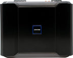 Alpine R-SB10V Pre-Loaded R-Series 10-inch Subwoofer Enclosure, Alpine R-A75M 750 Watt Mono Amplifier, and Wiring Kit