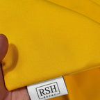 RSH DECOR: Sunbrella Pillow Covers Set of 4 | Covers Only - 26" x 16" | Outdoor Lumbar Pillow Covers Crafted with Sunbrella Performance Fabric | Canvas Sunflower Yellow