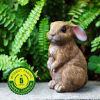 Bunny Decor Yard Decorations Outdoor Set of 3, Bunny Decorations for Home Garden Outdoor Statues, Easter Rabbit Figurines mom Gifts