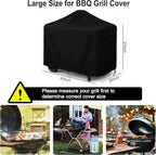 Charcoal Grills Cover for SNS Grills 22", 420D Heavy Duty Water-Resistant BBQ Grill Cover Outdoor Grill Cover Waterproof Griddle Covers with Drawstring, Black