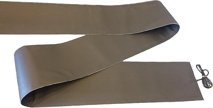 RHS Snow Melting System - Roof and Valley Heater - Snow and Ice Melting Mats - Ice Dam Prevention - Color Black - American Made - Melts 2 Inches of Snow per Hour (20' ft. x 13" in.)