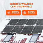 RICH SOLAR 250W 24V 16BB Cell Monocrystalline Solar Panel N-Type Cells High Efficiency Solar Module for RV Trailer Camper Marine Off-Grid