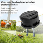 N737410 Quick Feed String Trimmer Head, String Trimmer Head for Dewalt Models DCST922B, DCST922P1, DCST972X1 String Trimmer, Weed Eater Head Replacement, Pre-Wound Dual 0.080" Line for Trimming