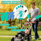 Long-Gardening-Gloves for Women/Men - Thorn Proof Rose Pruning Gloves Heavy Duty Gauntlet-L