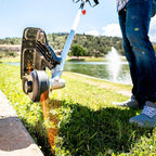 SENIX 31cc 4-Cycle Gas Weed Wacker, 18" String Trimmer Lightweight (20% Lighter Engine) with Rapid Reload Trimmer Head for Lawn & Yard - GTS4QL-M2