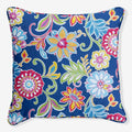 BrylaneHome 20" Square Throw Pillow - Patio & Outdoor - Water, Stain & Fade Resistant - Granada