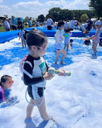 23x23x1.8ft Commercial Large Inflatable Pool Blow Up Swim Pools Swimming Lounge Pools with One Blower for Commercial Outdoor Summer