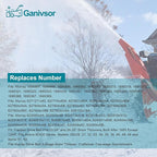 Ganivsor Replacement 3/8" x 33-1/4" 1733324SM 2-Stage Snow throwers Driver Belt Compatible with Murray Craftsman 579932 579932MA