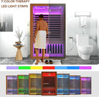 RIGO Sauna Infrared Far Infrared Sauna for Home Sauna 2 Person with Hemlock Wood Dry Sauna for Home Infrared Sauna 2 Person Low EMF Indoor Sauna for Two Person in Home Sauna 1950W with Speakers
