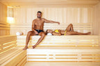 Customize Outdoor Steam Sauna 4-10 Person, Canadian Hemlock, Red Cedar Sauna, Porch Option, Glass Window Option, Wood Burning Stove or Harvia Heater, ETL Certificate(0-195 °F)