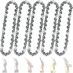 5 Pieces GTA 26 4 Inch Mini Chainsaw Chain for Stihl GTA 26 Replace Blade Pruner Mini Chainsaw Hand Held 4-inch Portable Electric Chainsaw Cordless for Tree Branches 3670 005 0028