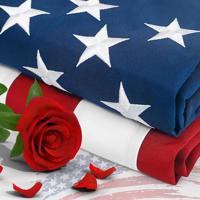﻿Durable American Flags Outdoor Heavy Duty,America Flag For Outside 3x5,Usa Flag 3x5FT American Flag Premium US Flags,Long Lasting 3x5ft American Flags,Us American Flag,All-Weather Use United States Flags