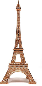 allgala Eiffel Tower Statue Decor Alloy Metal, and Size (10", Rose Gold)