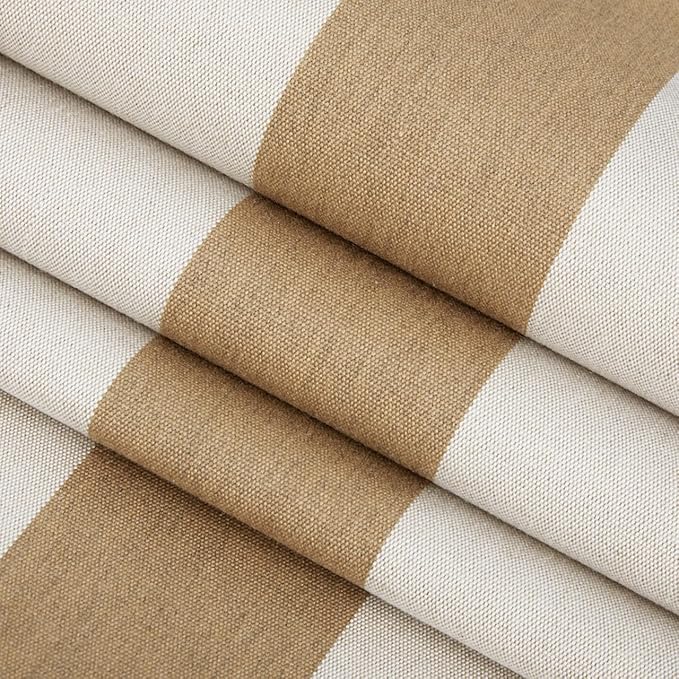 RSH DECOR: Sunbrella Lumbar Throw Pillows Set of 2 | 20" x 12" | Water and Fade-Resistant Performance Fabric | Outdoor Pillow Covers with Down-Alternative Inserts | Maxim Heather Beige