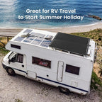 ACOPOWER 12V 200W Mono Solar Panel for 12V Battery Charging,Singel Panel Only,Off-Grid System(Panel Only)