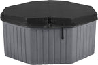 AquaLife Invi 5-Person Hot Tub with 11 Hydro Jets, LED Lighting & Insulated Cover – Non-Lounger Spa for Relaxation & Therapy