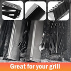 66040 Flavorizer Bars with Heat Deflector for Weber Genesis II 300 /LX 300 Series, Genesis II E-310 E-315 E-335 GS4 Flavor Bars Replacement Parts Genesis II 300 Series LX S-340 II S-310 II S-335