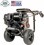Simpson 4400 PSI Gas Pressure Washer, 4.0 GPM Commercial Power Washer, Cold Water, 50' Hose, PowerShot, 49-State Compliant (PS60843)