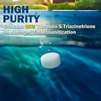 XtremeClear Chlorine Tablets 1 Inch 1.5 lbs for Swimming Pools, Long-Lasting Stabilized 1" Chlorinating Tablets for Spa Hot Tub Chemicals, Small Pool