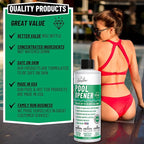 3in1 Pool Start Up - 20,000 Gallon Pool Opening Kit For Above Ground Pool, Pool Opening Kit for Inground Pools, Pool Starter Kit, Salt Water & Chlorine Compatible Pool Chemicals