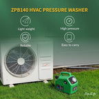 ZPB140 Port A Blaster HVAC Coil Cleaning, Portable Pressure Washer & Coil Jet Cleaner for AC Unit, 120V 80W with 4L/min Flow Rate & 0.7-1.0MPa Working Pressure, for Indoor or Outdoor Use