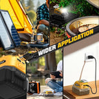 Ecarke Battery Charger Adapter Compatible with DeWALT 20V Battery: with USB Wall Charging Kit - 100W Bidirectional Portable Charger 20v for Battery Charge,Phone,Laptop Computer,Soldering Iron