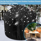 6ft Pool Pillows for Above Ground Pools, Heavy Duty Swimming Pool Air Pillow 0.3mm Thickened Pool Closing Winter Kit Pool Cover Float Balloon with String Repair Tape for Winterizing Ice Equalizer