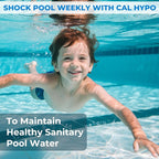 Pro-Grade Chlorine Pool Shock, 68% Cal-Hypo Granular Sanitizer, Prevents Bacteria & Algae, Restores Crystal Clear Water - Shock Treatment, Swimming Pool Chemical - 25Lb