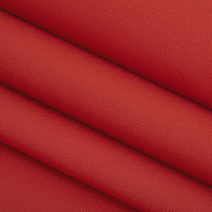 RSH DECOR: Sunbrella Tufted Wicker Loveseat Cushion | 44" x 22" | Outdoor Settee Cushion for Patio Furniture | Crafted with Sunbrella Performance Fabric| Canvas Jockey Red
