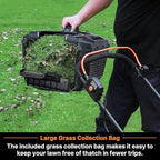 LawnMaster CLM2413A Cordless 13-Inch Lawn Mower 24V Max with 2X4.0Ah Battery and a Charger