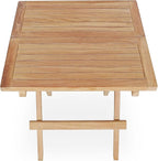 Outdoor Side Table,Patio End Table, Small Round Side Table, for Balcony Porch Poolside(Square Table Centre Folding)