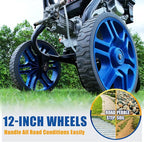 TOOLCY Gas Powered Pressure Washer, 3200 PSI and 2.6 Max GPM, Reinforced Pump, 35FT Extended Power Hose, Kink-Less Swivel Gun with & 5 Nozzles, for Cars/Fences/Driveways/Homes/Patios