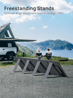 AFERIY Solar Generator P210 with 2pcs 200W Solar Panel | 2400W Portable Power Station 2048Wh | AC Output with 120V,2400W,Solar Generator for Home Use,Outdoor Camping,Power Outage, Camping,Emergencies