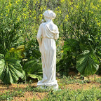 Outdoor Statue, Nymph Sculpture Goddess of Greek Mythology Roman Style for Garden Patio Yard Lawn Porch Decor (Nymph)