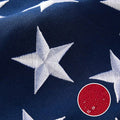 American Flag 2x3 ft Heavy Duty TearProof Series, All Weather High Wind US Flag, Premium Spun Polyester with Embroidered Stars, Sewn Stripes, Brass Grommets for Outdoor Use