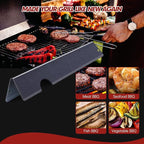Grill Flavorizer Bars for Weber Genesis II E-410, S-410, LX E-440, S-440, Weber Genesis 2 66041, 66033, 66796, Heat Deflectors BBQ Gas Grill Replacement Parts, 17” Porcelain Steel Flavor Bars