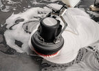 10" Heavy-duty Multi-Functional Floor Buffer Polisher Machine - Clean, Buff, Scrubb and Polish with Ease! Ideal for Carpets Too! Includes Optional Solution Tank, 2 Brushes and 3 Scouring Pads
