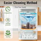 3L Electric Composter for Kitchen, Smart Compost Bin, Odorless|Low Noise|Auto-Cleaning|Fast 4-6H Food Waste to Fertilizer Conversion for Outdoor Use